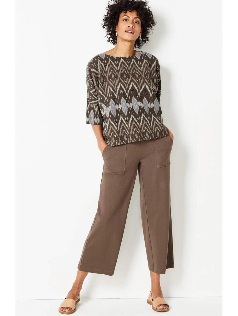 J.Jill OVERSIZED Relaxed Pure Jill Woven Ikat Kimono